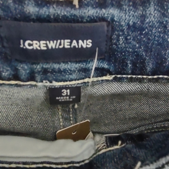 NWT JCrew Perfecting Pockets High Rise Wide Leg Cropped jeans - size 31 - Picture 5 of 5